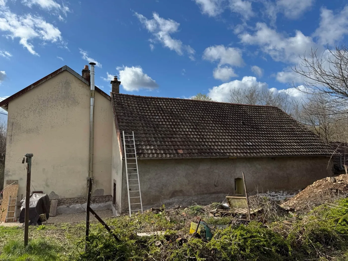 Toiture avant rénovation